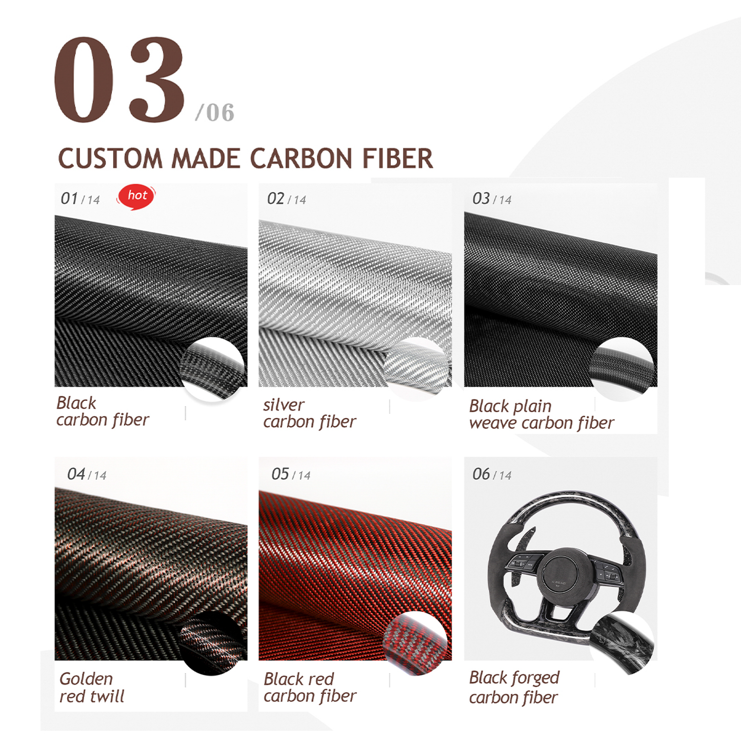 Full Custom Steering Wheel for BMW F Series