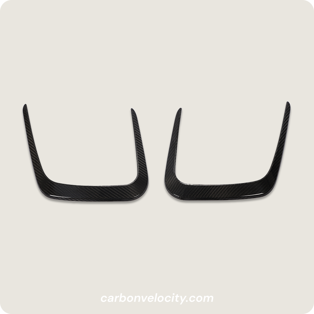 Dry Carbon Fiber Car Engine Hood Bonnet Cover Air Vent Front Outlet Decor for BMW M3 G80 M4 G82 G83
