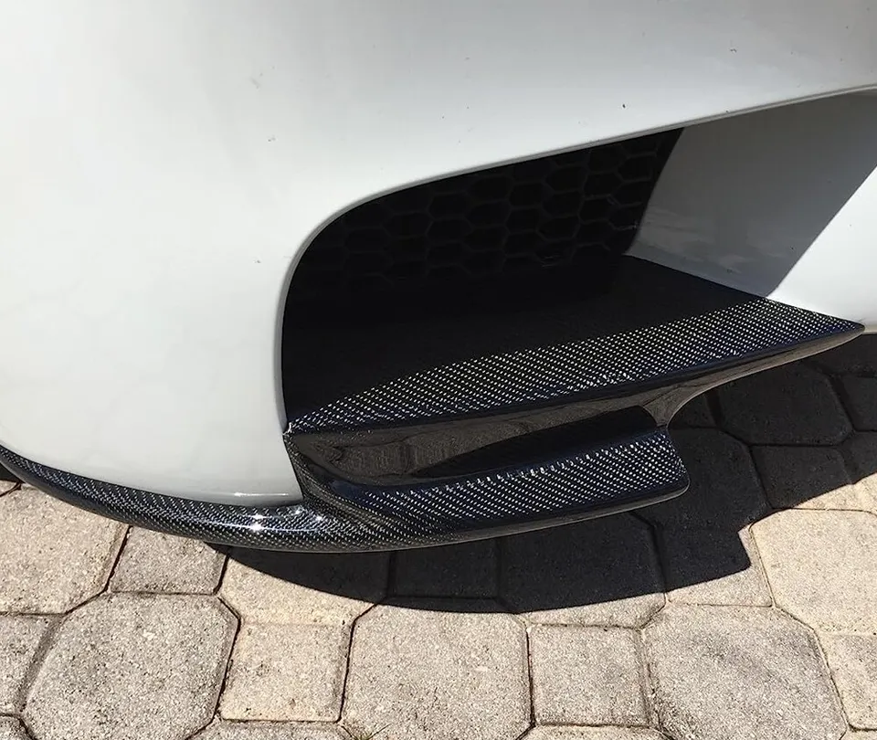 Carbon Fiber Front Bumper Splitter for BMW 5 Series F10 M5 Sedan 2011-2016