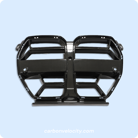 Carbon Fiber Front Kidney Grille for BMW G80 M3 & G82 G83 M4 Without ACC
