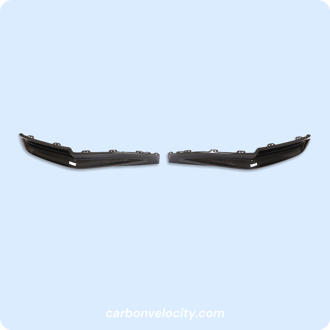 Carbon Fiber Rear Bumper Splitter for BMW G80 M3