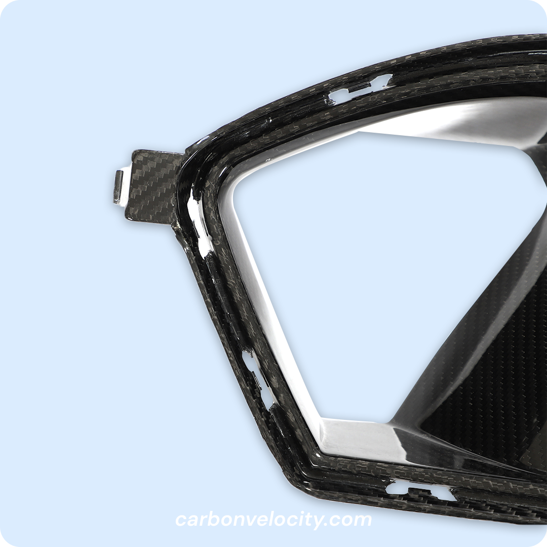Dry Carbon Fiber Front Bumper Vents for BMW G82 M4