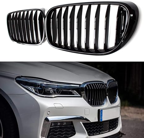 Carbon Fiber Front Bumper Racking Grills