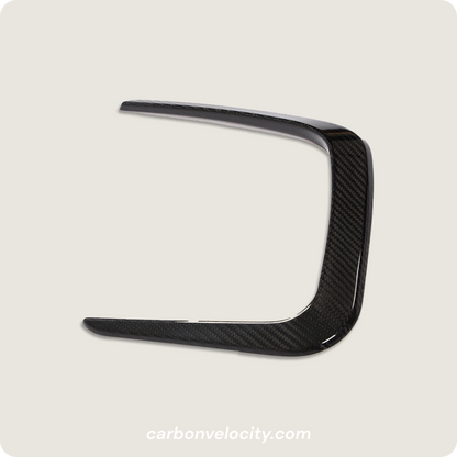 Dry Carbon Fiber Car Engine Hood Bonnet Cover Air Vent Front Outlet Decor for BMW M3 G80 M4 G82 G83