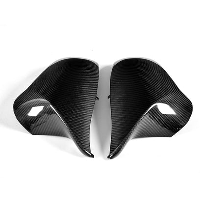 Carbon Fiber Side Mirror Covers for BMW M3 M4 F80 F82 F83, Aftermarket LHD Only Caps