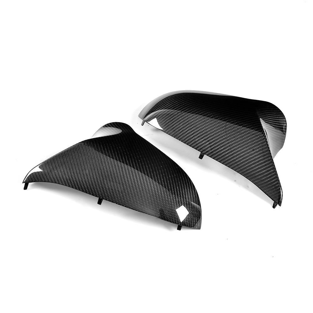 Carbon Fiber Side Mirror Covers for BMW M3 M4 F80 F82 F83, Aftermarket LHD Only Caps