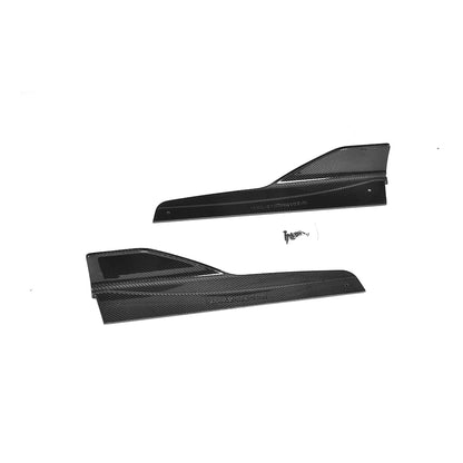 Carbon Fiber Side Skirts Splitters for BMW F80 M3, F82 F83 M4 Coupe/Convertible