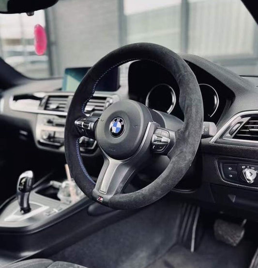 Full alcantara steering wheel - BMW F chassis