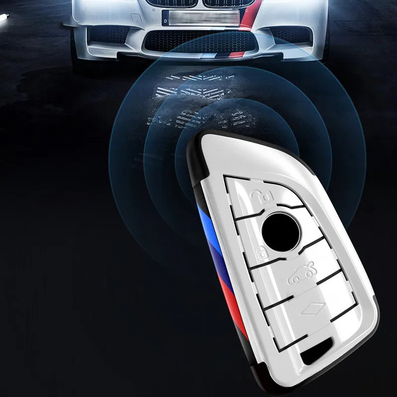ABS Kohlefaser Auto Remote Key Case Abdeckung Shell für BMW X1 X3 X5 X6 X7  G20 G30 G01 G02 G05 G11 G32 1 3 5 7 Serie Zubehör