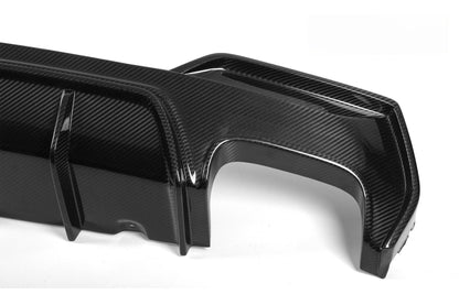 Carbon Black TAKD Style Rear Bumper Diffuser for BMW 4 Series G22 21-24