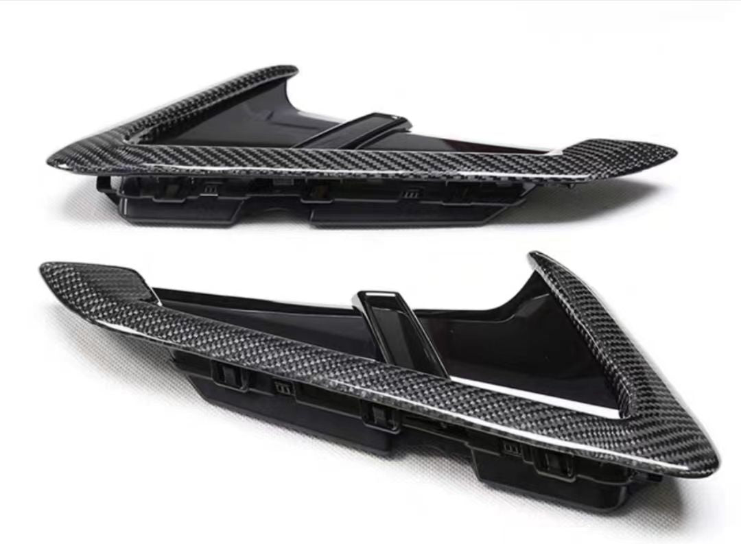 Carbon Fiber Air Fender Trim- BMW X3M G01 X4M G02 2019+ (Hextow Crafted Carbon)