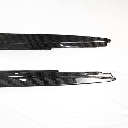 MP Style Carbon Fiber Side Skirts for BMW F90 M5