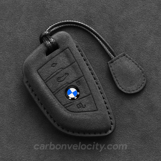 Premium Leather BMW Car Key Case