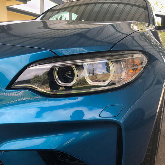 Carbon Fiber Front Headlight Eyelid 