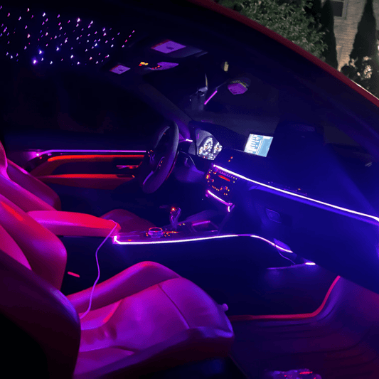 Luxury Ambient Strip Lights with atmosphere lights - Carbon Velocity - Premium BMW Mods & Carbon Fiber Aftermarket Accessories